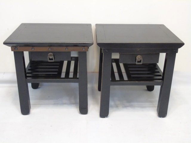 Pair Roche Bobois Contemporary End Tables (1 of 4)