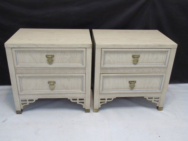 Mid Century Asian Motif Night Stands / End Tables (1 of 6)