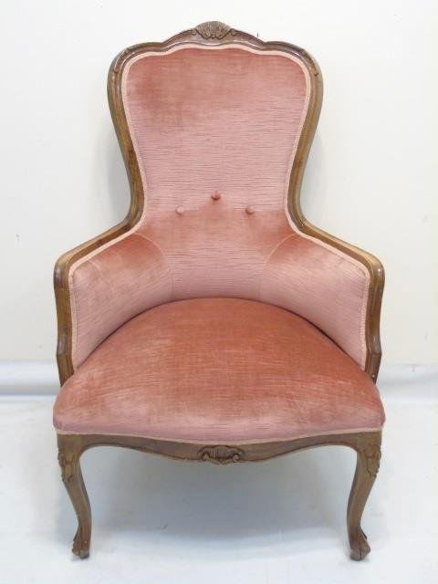 Vintage Carved French Rococo Style Armchair (1 of 5)