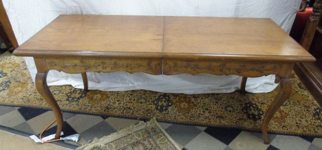 Hand Carved French Country Provencal Dining Table (1 of 6)