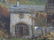 Large Signed Rustic Mountain Scene Oil on Canvas - 4
