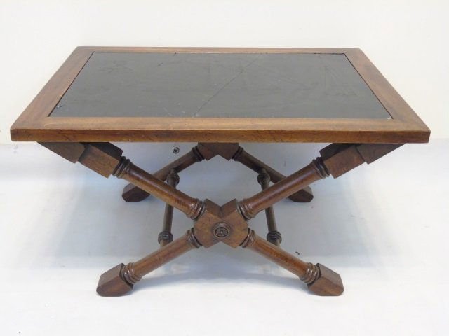 Vintage Slate Top Nautical Cocktail Table (1 of 6)