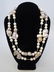 Contemporary Artisan Baroque Pearl Necklace Strand