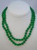Pair Chinese Jade Necklace Strands & Earrings - 3