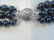 Tahitian Black Baroque Pearl Necklace Bracelet Set - 5