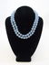 Pair Hand Knotted Blue Topaz Necklace Strands - 3