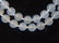 Pair Hand Knotted Blue Topaz Necklace Strands - 4