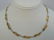 Estate Italian 14kt Yellow & White Gold Necklace