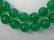 35 Inch Green Chinese Jade Necklace Strand & Studs - 5
