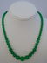 Three Graduated Bead Jade Necklaces & Studs - 4