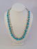 Two Native American Sterling & Turquoise Necklaces