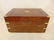 Antique English Campaign Style Sterling Chest