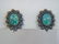 Vintage Native American Silver Earrings & Cuff - 3