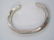 Vintage Native American Silver Earrings & Cuff - 5