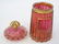 Antique 19th C Moser Style Bohemian Glass Tankard