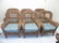 Set of 6 Bent Wood / Wicker Armchairs w Cushions