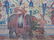 Painted Canvas Decorative Panel w Indian Scene - 4