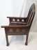 Large Mahogany Ecclesiastical Bishop's Altar Chair - 2