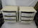 Pair Serpentine Front Painted Bedside Tables - 2