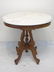 Antique 19th C American Victorian Marble End Table