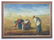 Antique Oil Painting - The Gleaners After Millet
