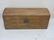 Small Antique 19th Domed Top Pine Trunk