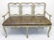 Antique Italian Style Carved Frame Bench / Settee