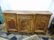 Large French Carved Maple Side Board Buffet