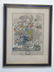 Pair Framed Vintage Color Lithograph Botanicals - 2