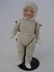 Antique German All Bisque Doll Snow Baby