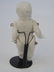 Antique German All Bisque Doll Snow Baby - 2