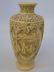 Vintage Chinese High Relief Garniture Vase Set - 4