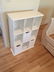 Contemporary White Wall Shelf & Cubby Bookcase - 2