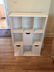 Contemporary White Wall Shelf & Cubby Bookcase - 3