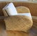 Pair Contemporary Modern Woven Armchairs - 2