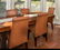 Six Contemporary Leatherette Dining Room Chairs