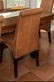 Six Contemporary Leatherette Dining Room Chairs - 2
