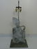 Large Carved Stone Asian Female Buddha Mount Lamp - 3
