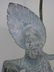 Large Carved Stone Asian Female Buddha Mount Lamp - 4