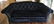Custom Contemporary Crocodile Velvet Black Sofa