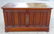 Mid Century Paneled Door Front Console Cabinet