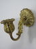 Pair of Single Arm Gilded Leaf Sconces - 2