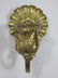 Pair of Single Arm Gilded Leaf Sconces - 3