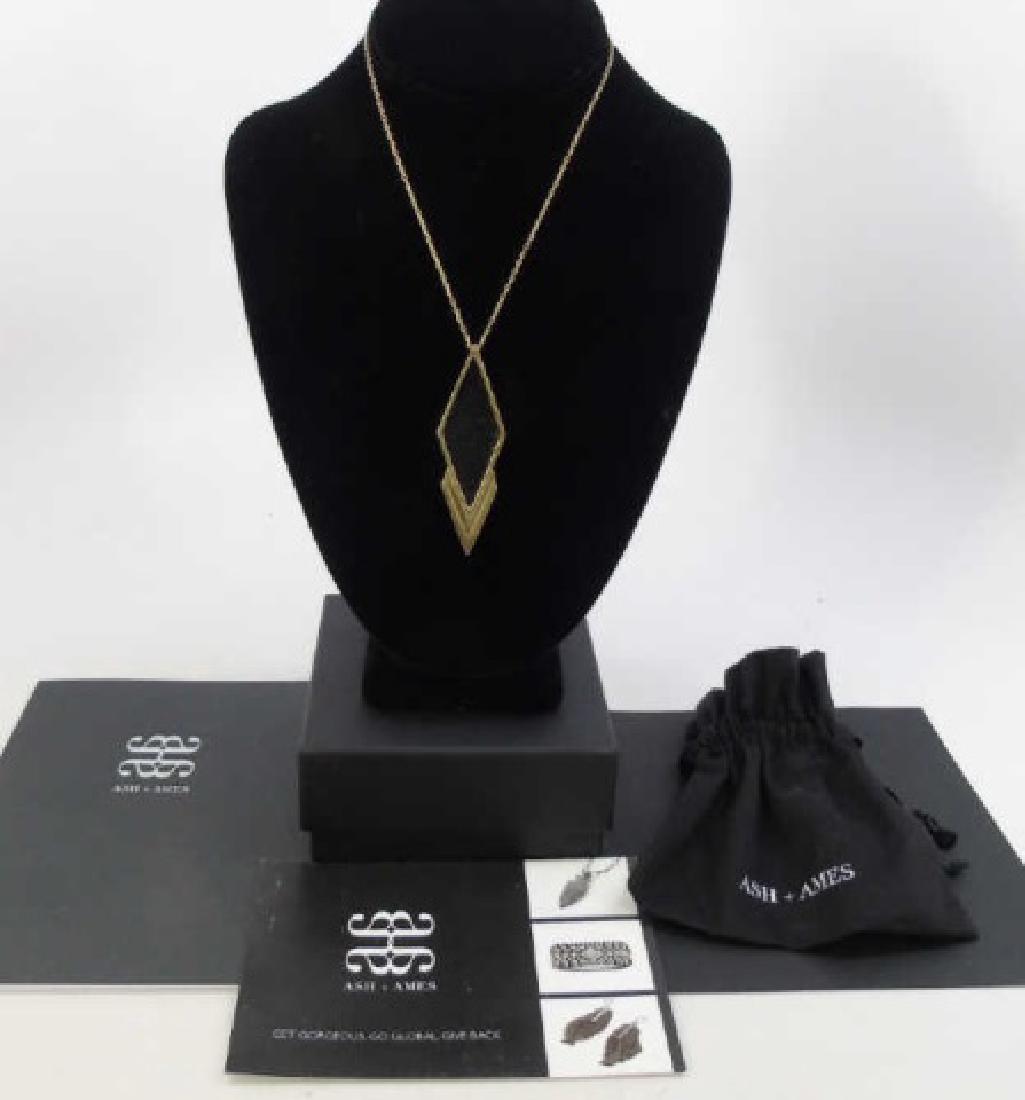 Contemporary Designer Stingray Leather Pendant (1 of 7)