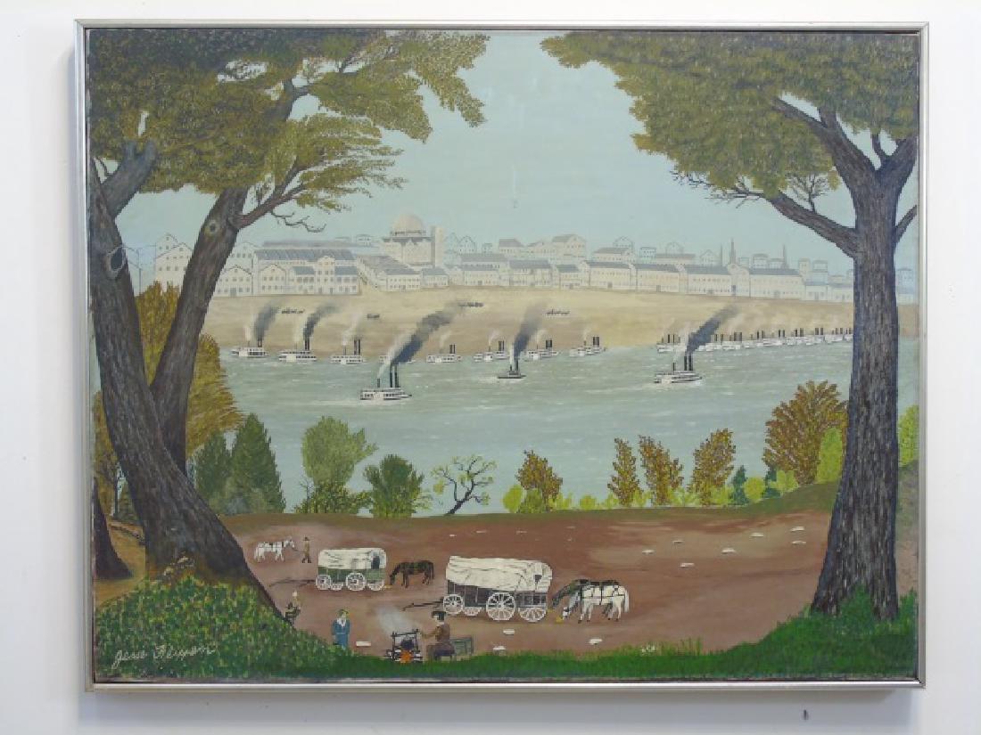 Naive Oil on Board by Jesse Flippen of St Louis MO (1 of 5)