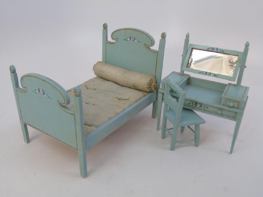 Antique Dollhouse Tynietoy Furniture Group 2 (1 of 4)