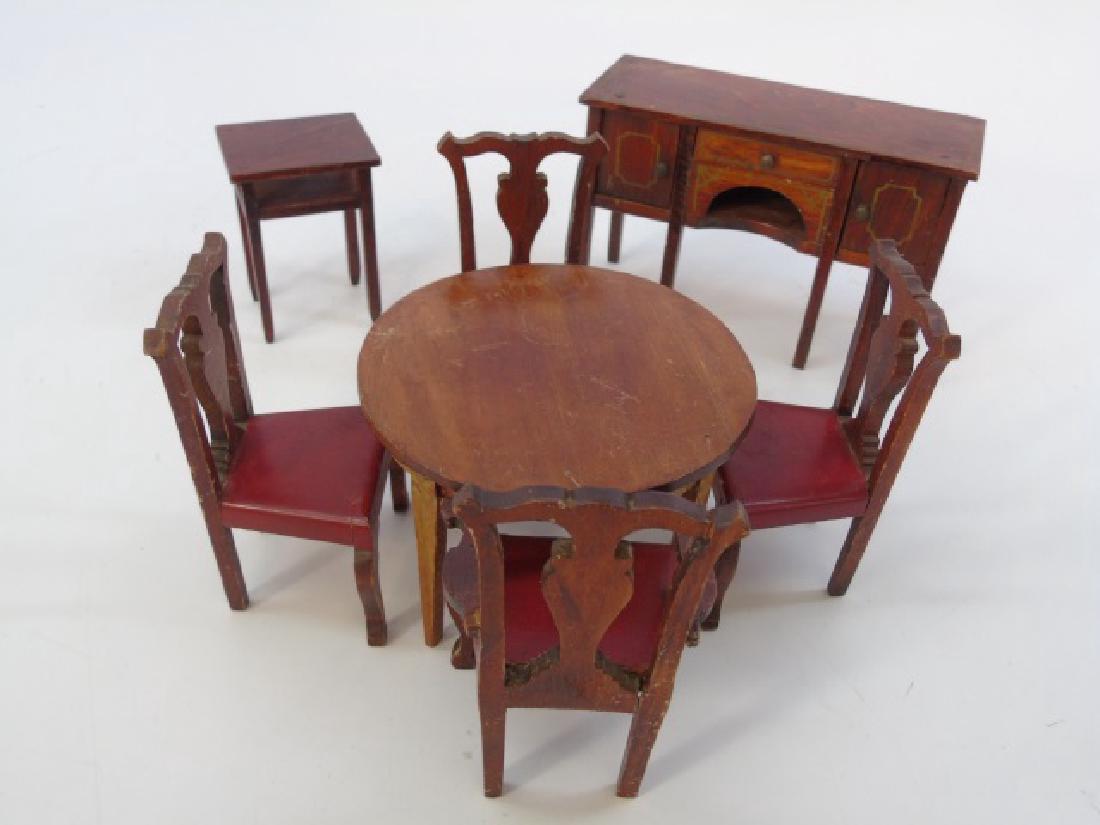 Antique Dollhouse Tynietoy Furniture Group 6 (1 of 4)