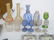 Antique German Dollhouse Ormolu & Glass Items - 7