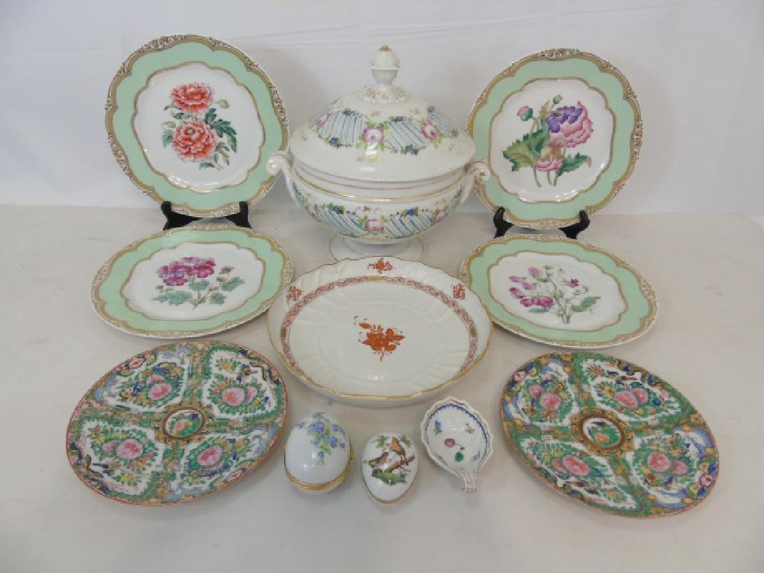 Group of Various Fine Porcelain Herend Winterthur (1 of 8)
