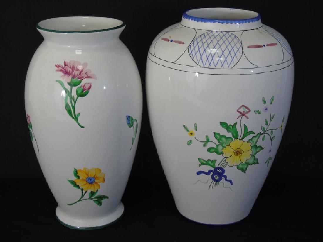 Two Tiffany & Co Porcelain Floral Motif Vases (1 of 7)